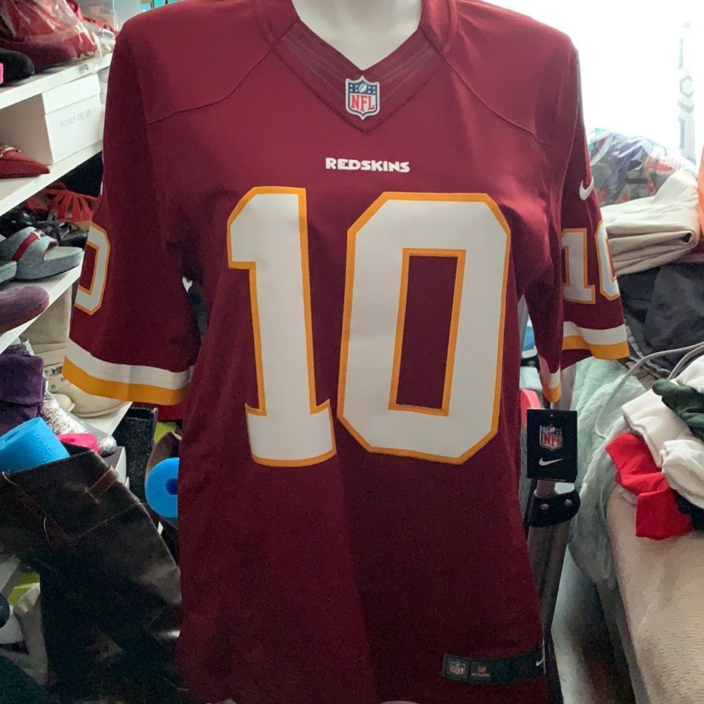 🏈 NWT Redskins Men’s No. Griffin III Football Jersey Size L